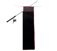 Generico Rod Cover - Velvet Fabric Protector for Storage - Reinforced Rod Sock for Casting Tools, Indoor/Outdoor, Pond, Lake, Boat, Deck, Four Grids 100 cm, riferimento alla descrizione, Please