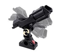 Generico Rod Holder - Swivel Rod Holder - Adjustable Angle Boat Rod Holder Outdoor Accessories Saltwater Rod Holder Practical Tool