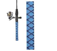 Genérico Rod Wrap,Fishing Rod Wrap - Retractable Grip for Fishing Control - DIY Electrical Insulation Waterproof Wrap for Tennis Racquet, Various Handles