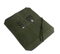 Generico Roll Holder - Oilcloth Holder - 7 Compartment Heavy Duty Canvas Chef Knives Case with Adjustable Shoulder Strap for Kitchen Utensils, army green, riferimento alla descrizione