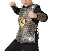 Generico Roman Knight Costume - Foldable Educational Historical Clothing | Medieval Knight Costume for Fire Party, Halloween Evening, Carnival, Birthday, Festival, Christmas