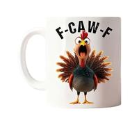 Genérico Rooster Coffee Mugs,350ml Ceramic Ergonomic Handle | Farmhouse Coffee Mugs,for Halloween, Thanksgiving, Christmas, Birthday, Autumn, Home, Kitchen, Colleagues, Animal Lovers