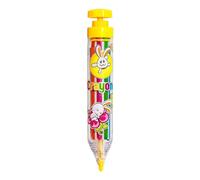 Generico Rotating Push Crayons | Safe and Soft Art Drawing, Retractable Pencils for Boys | For Boys and Girls, Artists, Travel, Classroom, Home, School, Indoor and Preschool