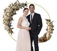 Generico Round Background, Ring Background Holder with Events and Parties, Structure for a Circle of Balloons - for Events, Birthday Parties, Weddings, Festivals and Internships