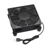 Genérico Router Fan: USB Powered PC Cooling Fan 24 X 12 X 4 Cm | Fan Cooler For Cabinet Đe Computer ara Router, Decoder D