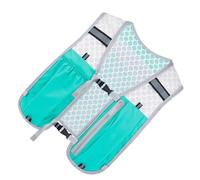 Generico Running Hydration Jacket | Lightweight Hydration Backpack for Running with Tank - Chest Backpack with Elastic Water Bottle for Jogging Climbing Running in the Mountains Marathon, Blue sky