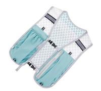 Generico Running Hydration Jacket | Lightweight Hydration Backpack for Running with Tank - Chest Backpack with Elastic Water Bottle for Jogging Climbing Running in the Mountains Marathon, azure, Fare