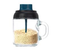 Generico Salt Container - Transparent Salt Jart With Lid And Spoon | Home And Garden Supplies | Cooking Cooking Storage Organizer | Keeper Of Da Tav