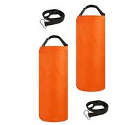 Generico Sand for Canopy - Pack of 2 Durable Polyester 50 x 17.5 cm | Windproof Fastening Straps and Portable Design | Tent Bags for Gazebo | Pergola Anchor | Ten