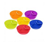 Generico Sauces and Snacks Tray, 6 Pieces Stackable Serving Trays, Serving Container for Chips and Snacks, for Parties, Evening, Cinema, Buffet, Aperitif, Picnic and Room
