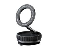 Genérico Saugnapf Telefon Mount - Vakuummagnetischer Telefonhalter | Navigation Shalter mit Magnet | Auto Interior Accessories | Automobil Wiege | Duschwandhalterungen für Alle Smartphones