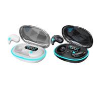 Genérico Schlaf Kopfhörer Knochenleitung - True Wireless In-Ear Kopfhörer Mit Noise Canceling & Charging Offer | Kabellose Offene Mit Mikrofon Für Sport, Radfahren & Outdoor Nutzung