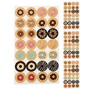 Generico Self-Adhesive Round Circle Reinforcement Labels, Donut,