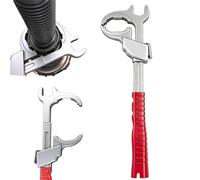 Generico Self-Adjusting Wrench - Universal Hydraulic Tool, Wide Jaw Opening 86 mm C-Shape | Keyless Key | For, Under the Skin, Bathroom Behind the Cabinet HV