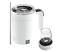 Genérico Self-Mixing Coffee Cup, Tea Container 380 ml with Temperature Display | Tea Cups with Automatic Mixing | for Office Students Study Room Car Travel Library