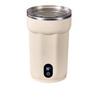 Generico Self Stirring | 2 Modes Rechargeable Magnetic with Lid - for Coffee with Auto-Shaking - For Juice Tea Drinks Home Office Dormitory Travel Outdoor Camping