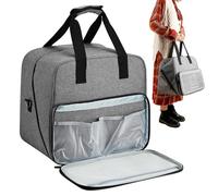 Generico Sewing Bag, Sewing Machine Pouch | Tote Bag with Shoulder Strap for Sewing Machine | Waterproof Carry Bag for Sewing Accessories for Manuals, Thread, Dark purple, Please refer to the