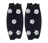 Generico Shoe Cleats - 5 Teeth Shoe Grips, Winter Walker Traction Device with Pliers for Hiking, Walking, Traz Cleats