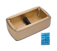 Genérico Shoe Cover Machine - 40x22x15cm Abs Automatic Footwear Dispenser, Long Life Hands Free System | Practical Protective Shoe Sleeve Holder with 100 Covers for Hospital Office Home Workshop