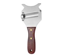 Generico Shot Chocolate - Truffle Cheese Slicer | Spies Grate | Stainless Steel Chocolate Chopping Boards with Wooden Handle for Vegetables, Chocolates, Mushrooms