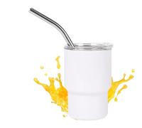 Genérico Shot Cups, Sublimable 90ml Pacifiers with Straw, Stainless Steel Bottles for Cold and Hot Drinks Details for Parties and Events