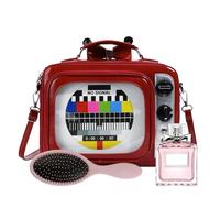 Genérico Shoulder Bag | Anime Exhibition TV Shoulder Bags,Multifunctional Daily Backpack For Women And Girls With Large Capacity For Travel, red, Consulte la descripción