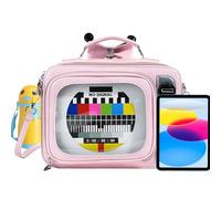 Generico Shoulder Bag - Compact Shoulder Bag, Urban Transportation, Chest | Slim Profile Device Storage Layout, Reinforced Strap, Comfort, Pink, Please refer to the description, Please