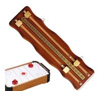 Genérico Shuffleboard Mounted Scoreboard | Wooden Scoring Scoreboard, Clear, Easy to and Reusable for 2 Players, Soccer