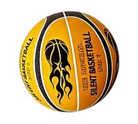 Generico Silent Basketball Ball | Ball with Higher Bounce and Without Sound - High Density Silent Inner Basketball | For Boys Girls Children and Teenagers for Home Bedroom and Sports
