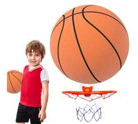 Generico Silent Basketball - High Resilience Indoor Basketball | Quiet, Quiet for Kids for Various Indoor Activities, Lightweight and Easy to Grip