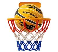 Generico Silent Indoor Dribble Basketball Silent Practice Ball High Density Indoor Basketball Ball for Children Girls Teenagers Home Sports Games and Bedroom