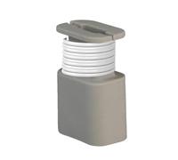 Generico Silicone Charger Protector - 2 in 1 Protective 1st | Case 'Silicone Power Adapter, Data Cable Winder, Protection Cover' Power, Gray, riferimento alla descrizione, Please refer to