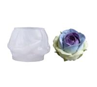 Generico Silicone Mould Rose Shape | Aromatherapy and 3D Clay Decorations, Candy Mould and Resin Shaped - for Parties Birthday Home Room School Dormitory Apartment