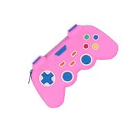 Genérico Silicone Solidation Case Set in Silicone Shape, Game on Design, Creative Accessory for School and Office, Fans of Pesr from Video Games, Pink, Consulte la descripción, See
