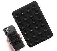 Genérico Silikonsaugung Telefonkoffer, Saughilfesfall -Kleberhalterung | Saugnapfbecher Telefonmontage | Smartphone Case Stand, Starker Mobiler Zubehörstand für Selfies