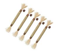 Generico Silvervine Sticks for Cats, 5 Pieces Natural Chewable Bite Resistant Pet Products | Cat Toys with Natural Silvervine Sticks, for Enrichment for Animals