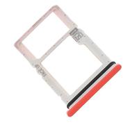 Genérico SIM/SD Card Tray Compatible for Motorola Moto G35 5G Guava Red Red