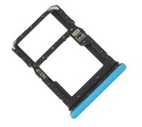 Genérico SIM/SD Card Tray Compatible for Motorola Moto G75 5G Aqua Blue