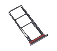 Genérico SIM Tray Compatible with Motorola Moto E20 Graphite Card Grey Black