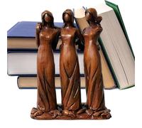 Generico Sisters Friendship Figurines - Three Sisters Collectable Ornament Gift for Girls, Elegant Decorative Sculpture, Charming Home Apartment Bedroom Living Room Bookcase Cabinets