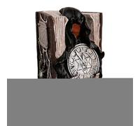 Genérico Skeleton Figure Reading a Book - Dark Figure Phosphorescent Resin Horror | Indoor Decoration for Haunted House Bedroom Living Room Offices Apartment