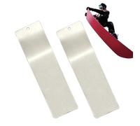 Generico Ski Scrapers - 2 Pieces Portable Steel Skiing Tools, Scraper Tool | for Sports Cycling Outdoor Gardening Home Travel Shovel Snow Ice Hiking
