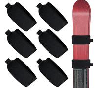 Generico Ski Straps for Transport - Set of 6 Adjustable Nylon Cotton 50 x 5 cm | Ski Protectors with Nowboard Holder, Travel Equipment Case | Snowboard Sport on n