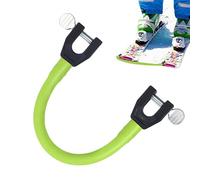 Generico Ski Tip Connector For Kids & Beginners - Durable Latex Sk Trainer, Easy Clamp Wedge Aid To Prevent Crossing Skis, Portable Ski Training Tool For Faster Learning & Safety | Red