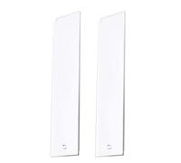 Generico Ski Wax Scraper, Surf Base Cleaner, 2 Pieces Acrylic for Skateboard Surfboard Skiing and Skimboard