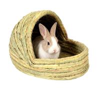 Genérico Small Animal Beds,Straw Woven Private Sleeping Place,Hedgehog Bed | Insulated Resting For Small Animal Bird Cage Coop Farm Breeding Egg Laying