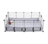 Genérico Small Animal Cage Liners - 117x61cm Washable & Absorbent - Liners, Bed & Sanitary Tray | for Apartment Home Park On The Ground Ferret Hedgehog Mouse And Bird