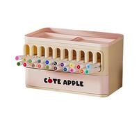 Generico Small Drawers for the Desk | Portable Non-Slip Storage Box - Cosmetic Storage Box - for Dormitory School Home Work Daily Workplace Study, pink, Please refer to the description, Please refer