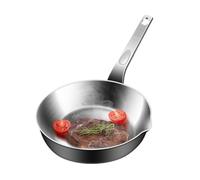 Genérico Small Egg Pan | Non-Stick Kitchen Utensil Made of Stainless Steel, Saucepan for Cooking, Perfect for Home Kitchen Restaurant Farm Camping Picnic Barbecue