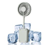 Genérico Small Fan with Clip | Rechargeable Quiet Personal Adjustable 3 Speeds Strong Air Flow - Clip Fan | for Travel Camping Car Tent Bed Bedroom Office